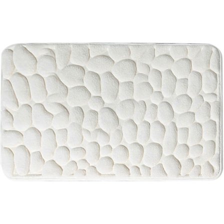 Brostenspræget Badeværelsesmåtte Skridsikre Tæpper Ved Vask Håndvask Badekar Side Gulvtæppe Brusebad Dørmåtte Memory Foam Pude