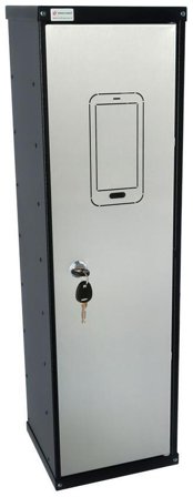 Vindico Security UNITEL 8 Latauskaappi matkapuhelimille 1 luukku, Autotallin sisustus & säilytys