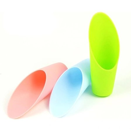 4 stk Plastbøtte Spade Fargerike Graveverktøy Bøtter Praktiske Hagebøtter Planting Hagespade (Tilfeldig Farge)