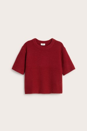 Kappahl | T-shirt z dzianiny | Czerwony