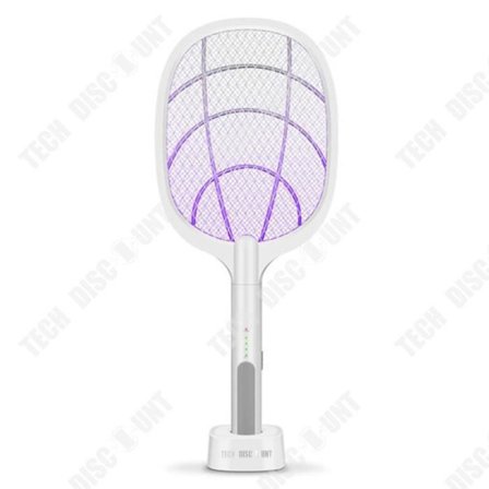 TD två-i-ett USB-uppladdningsbar elektrisk myggsmällare och automatisk flugljus för att fånga och döda myggor