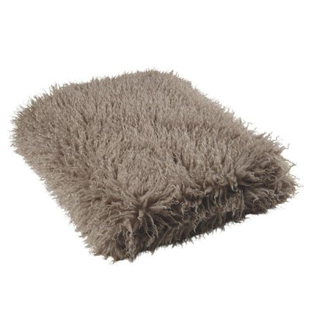 Curly Pälsimitation Pläd 120X150 cm Sand