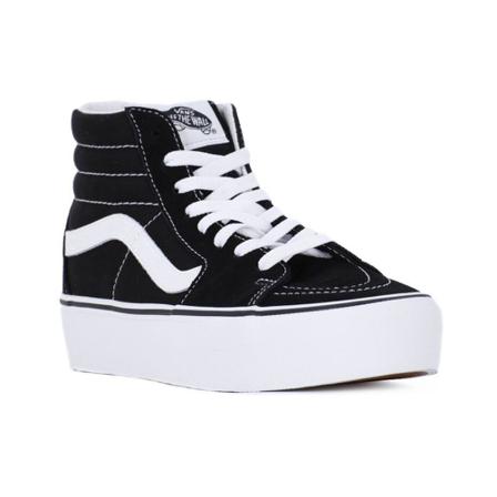 Vans, Sneakers SK8 HI Platform Zwart, Dames, Maat:40 EU,Cotton
