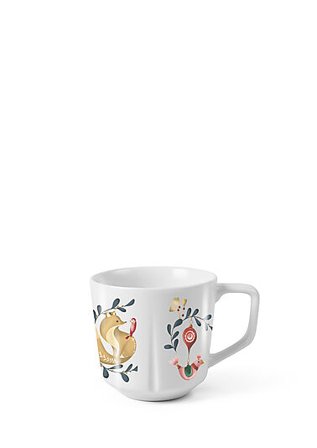 ROSENDAHL Krus 29cl Hvit m/dekor GC Cottage