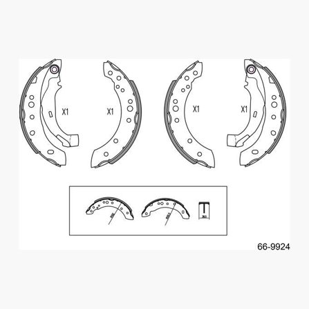 Bromsbacksats - Biltema