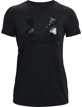 Ua W Sportstyle Logo Ss Under Armour Black