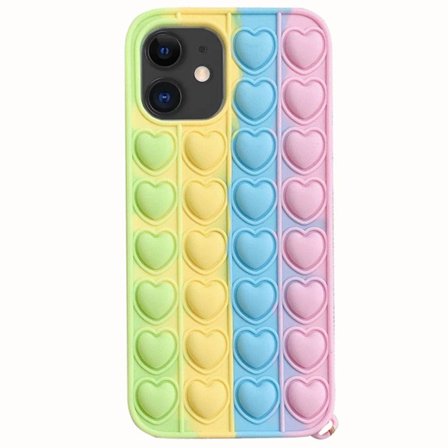 iPhone 12 - Fidget Pop It Simple Dimple Silikonskal