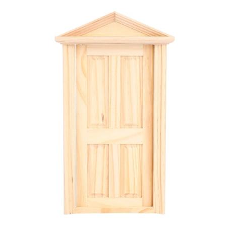 1:12 Dukke Simulering Hus Miniaturer DIY Træ Spir Dør Møbler Tilbehør