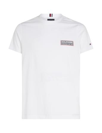 Printed Badge Tee White Tommy Hilfiger