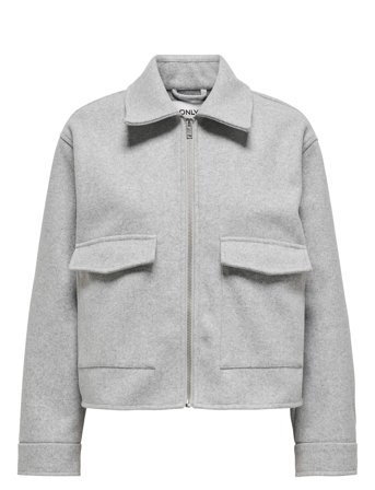ONLY Onlnancy Life Cargo Jacket Cs Otw - Grey - XL