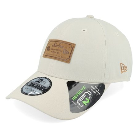 New Era - Beige adjustable Czapka Z Daszkiem - New World 9FORTY Stone Adjustable @ Hatstore