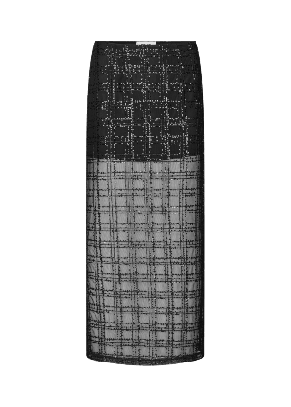 Modström Pearleenmd Long Skirt Kjolar Dam Svart L