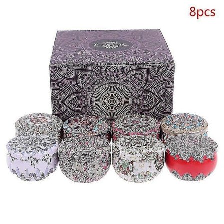 4/8 st Doft Aromaterapi Doftljus Naturlig Reseplåt Heminredning