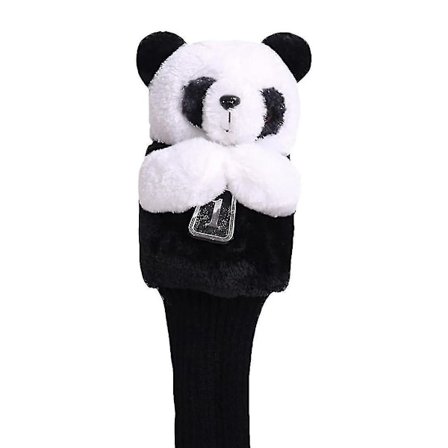 Panda Golfklubbehodetrekk for Driver Wood Sports Utendørs Golfklubb