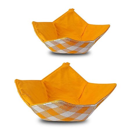 Trykt bomullsmikrobølgeovn Mikrobølgeovn Varmeisolasjon Anti-oppvarming Høy temperaturbestandig skålmatte Skål 1 stk