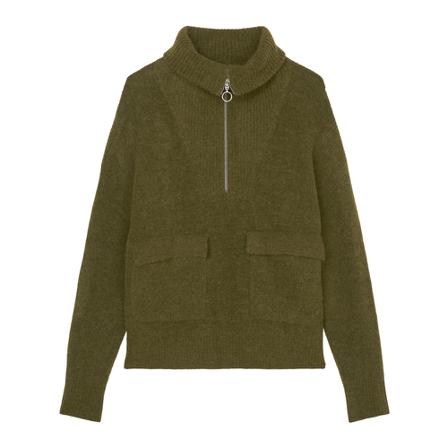 Marc O'Polo, Round-neck Knitwear Zielony, Kobieta, Rozmiar: L