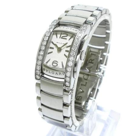 Bvlgari Vintage Pre-owned Rustfrit stål watches Grå, Dame Vintage Ure, Størrelse: ONE Size