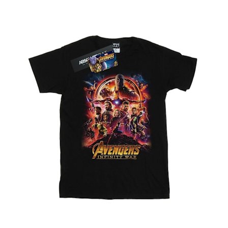 Marvel Boys Avengers Infinity War Film Affisch T-Shirt 5-6 År