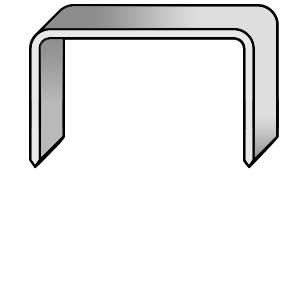 Makita F-81518 Klammer til BST110 10x7 mm, Innfesting