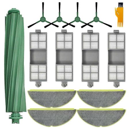 Erstatningstilbehør for 205 støvsuger tilbehør deler hovedsidebørste HEPA-filtre mopp P