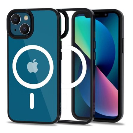 Tech-Protect MagMat MagSafe iPhone 13 Fodral - Klar Svart