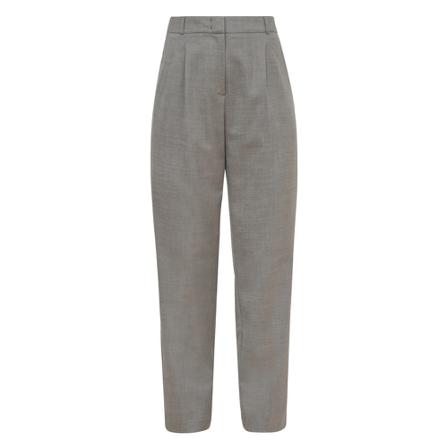 Comma, Chinos Grijs, Dames, Maat:XL