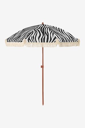 Jotex - Solparasol Sort zebra - QUINTA - Køb Parasoller & pergolaer hos Jotex