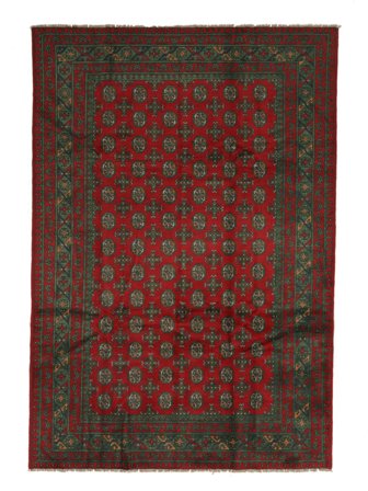 Afghan Fine Tappeto 198X289 Lana