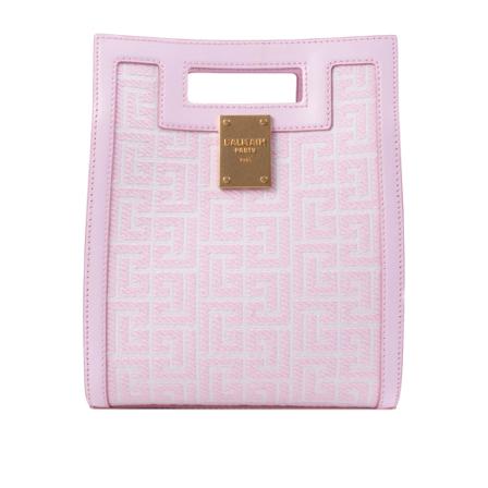 Balmain Taske Pink, Dame Håndtasker, Størrelse: ONE Size