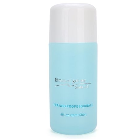 Nagellacksremover Rengöring Soak off UV Gel Vätska