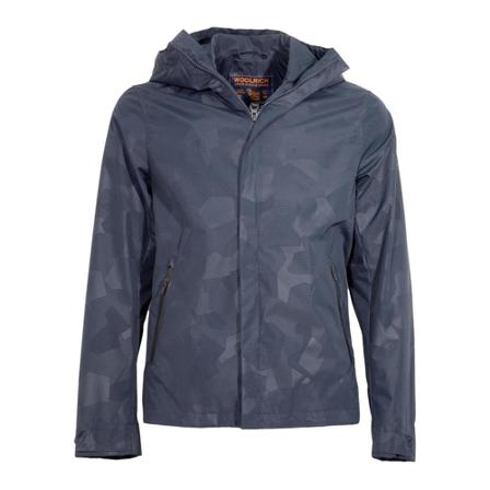 Woolrich - Regnjackor - Blå - Herr - Storlek: S, Herr, Storlek: S