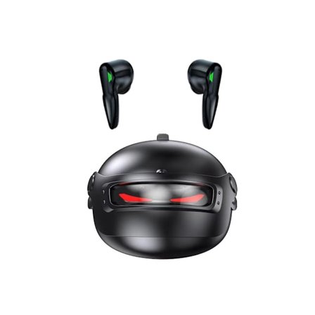 Bluetooth-hörlurar med brusreducering, svarta, utan väntetid