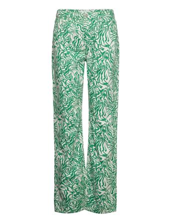 Enbree Straight Jeans Aop 6865 Raka Jeans Multi/mönstrad Envii