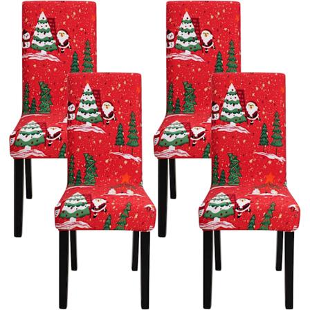 4-pakkia joulup yd n tuolinp llisi , joustava, irrotettava ja pest v , joulukuusi Christmas Tree 4