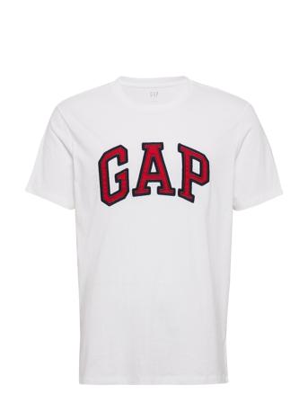 Gap Logo T-Shirt T-shirts Short-sleeved Vit GAP