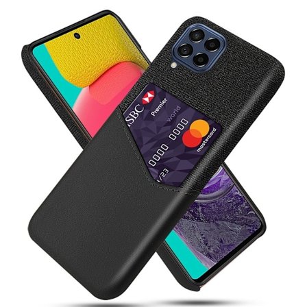 Bofink Samsung Galaxy M53 5G korttikotelo - Musta