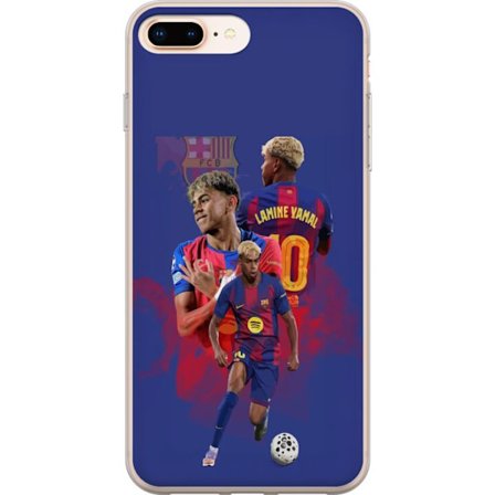 Kompatibelt Mobilskal till Apple Apple iPhone 8 Plus Lamine Yamal FCB Barca supertalang yttermittfältare