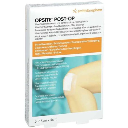 Opsite post-op 6,5cmx5cm