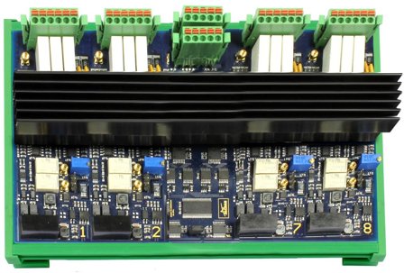 ALLDAQ ADQ-44 / Programmable Load/Current sink with 4 isolated channels. Continuous power 25W, resolution 1mA (16bit DAC)***