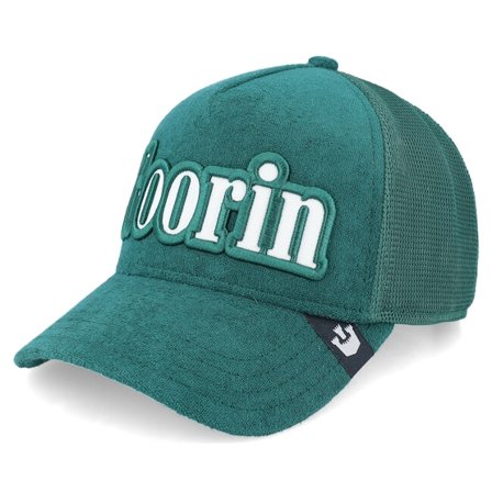 Goorin Bros. - Verde trucker Cappellino - Full Flavor Wordmark French Terry A-Frame Trucker @ Hatstore