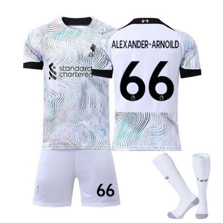 22-23 Liverpool Away Kit för vuxna och barn NO.66 Alexander-Arnold L