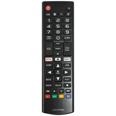 LG fjärrkontroll AKB75375604 lämplig för LG TV Smart 32LK540BP LCD TV fjärrkontroll