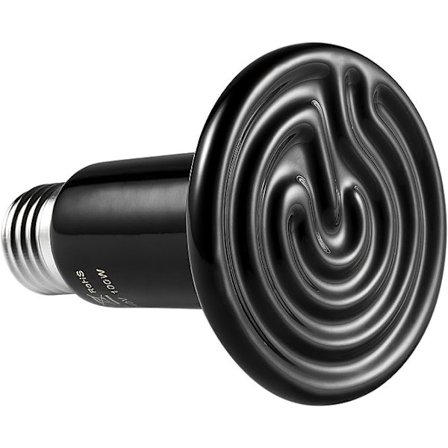 E27 100W Emitter Kæledyrsvarme Pære Infrarød Keramisk Varmelegeme, Reptil Lampe til Padder, Slange, Fugl, Skildpadde, Kat, Hund