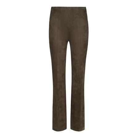 Drykorn, Pantalon Bruin, Dames, Maat:W32 L34,leer
