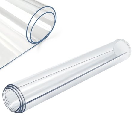 2,0 mm gennemsigtig skrivebordsunderlag, 40×60 cm gennemsigtig bordbeskytter, rektangulær vinylbordsunderlag, PVC-plastbordovertræk