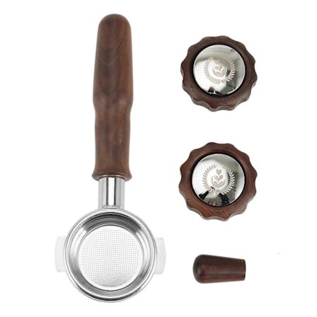 Kaffemaskine Tilbehør 58mm Bundløs Portafilter Filterholder Kurv Til Expobar E61 Ecm