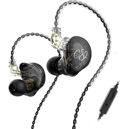 In-ear-hovedtelefoner med aftageligt 2-pin kabel, sort YIY SMCS.9.27