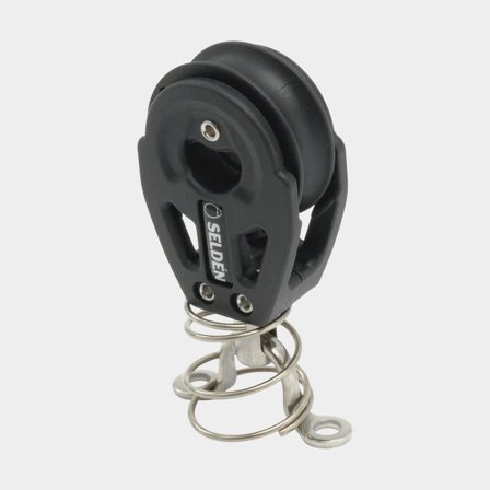 Single block Seldén BBB 30, fixed, ball bearing, upright, suitable for ropes Ø4 - 8 mm