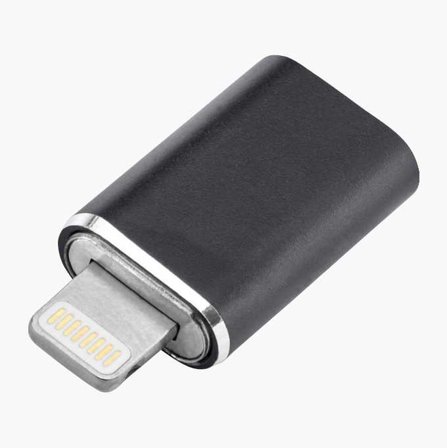 Biltema - Magnetisk Lightning-Adapter for 84-0021 - Kabel Ikke Inkludert