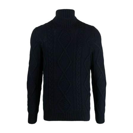 Tagliatore Stickat blå, Herr Stickade tröjor, Herr, Storlek: XL